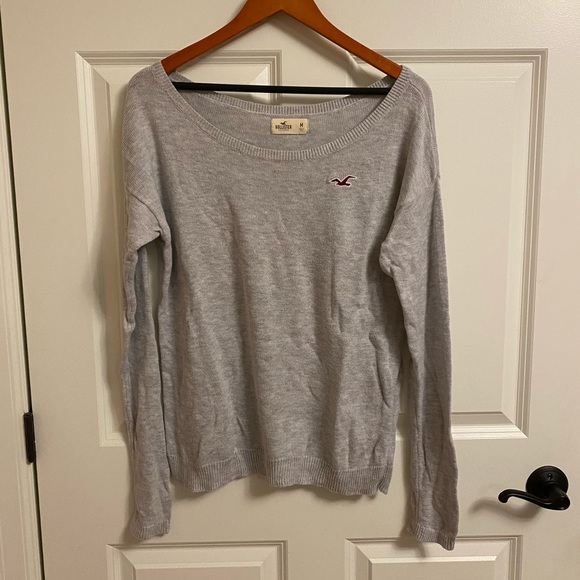 Heather Grey longsleeve sweater - Picture 1 of 2